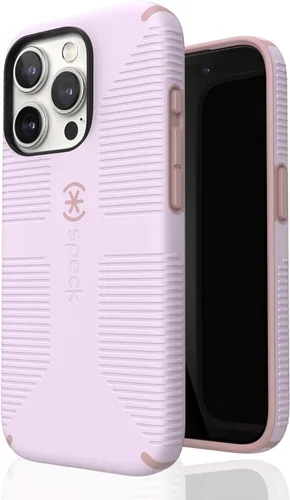 Vista 22 de Speck Funda MagSafe para iPhone 15 Pro - Protección contra caídas y para la cámara, agarre seguro de tacto suave, compatible con carga inalámbrica