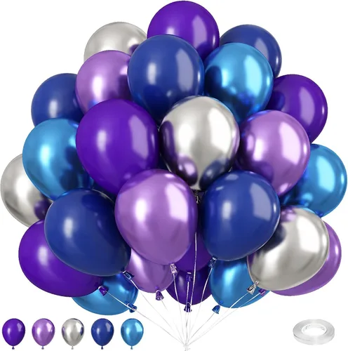 Vista 29 de Globos verdes y marrones, 50 piezas de 12 pulgadas, globos de camuflaje verde caqui negro marrón, globo de confeti verde esmeralda oscuro