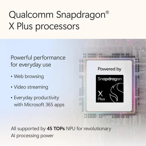 Vista 6 de Microsoft Surface Laptop – Edición Smurface (2025), PC con Windows 11 Copilot+, pantalla táctil de 13 pulgadas, Snapdragon X Plus (8 núcleos), 16GB