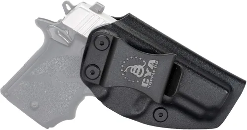 Vista 285 de CYA Supply Co. Base IWB Funda de transporte oculta propiedad de veteranos fabricada en Estados Unidos - Compatible
