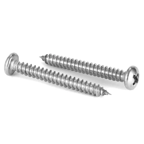 Tornillo de madera #4 x 1, 100 piezas, de acero inoxidable 18-8 (304), cabeza plana, de autorroscado rápido, para panel de yeso, de SG TZH