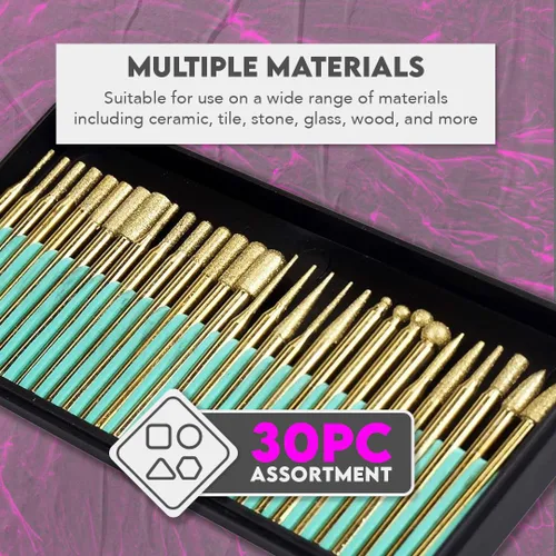 Vista 3 de SE 82331TF Juego de 30 piezas de esferas de diamante recubiertas en titanio