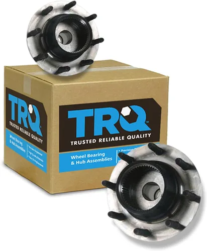 Vista 121 de TRQ Par de conjunto de cubo de cojinete de rueda delantera izquierda derecha, 2 piezas compatible con Lexus GX460 2003-2009 GX470 2003-2023 Toyota