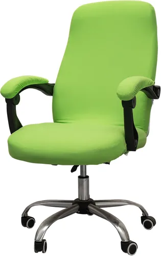 Vista 21 de Melaluxe - Funda elástica universal para silla de oficina, funda para silla de computadora (Tamaño: L) - Azure