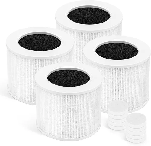 Vista 11 de Reemplazo de mini filtro Core para mini purificador de aire LEVOIT Core Core Mini 2 Pack-Blanco