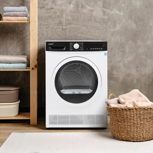Vista 3 de Avanti Secadora de ropa de carga frontal compacta de 4.0 pies cúbicos de capacidad, certificado ENERGY STAR con controles digitales, 15 ciclos