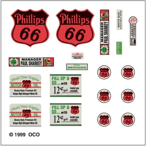 Vista 3 de Micro-Mark Kit de gasolinera Woodland Scenics Scenic Details, escala HO