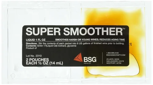 BSG HandCraft 0B-YWFN-3Z7Q Acondicionador de vino súper suave, 1 oz