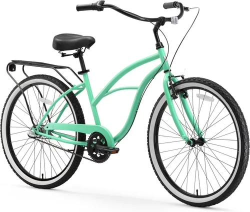 Vista 28 de sixthreezero Around The Block - Bicicleta de playa para mujer