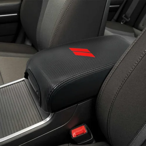 Vista 10 de Funda de consola central para Dodge Charger Accesorios 2011-2021 2022 2023 para Chrysler 300 2015-2022 Funda de cuero para reposabrazos de consola