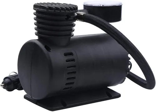 Vista 7 de LetCart Mini compresor de aire Mini compresor de aire portátil inflador de neumáticos eléctrico de 12 voltios coche 300 PSI