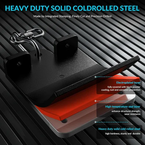 Vista 3 de Percha para saco de boxeo pesado, colgador de saco de boxeo de 360°, gancho de montaje para bolsa pesada Rafter, soporte de montaje de saco