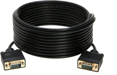 Vista 14 de Cables Direct Online Cable de monitor SVGA de 3 pies - macho a macho VGA a VGA 1080P para PC, proyector, computadora portátil, TV
