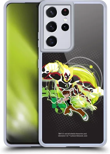 Vista 9 de Head Case Designs Funda de gel con licencia oficial de Ben 10: Omniverse Character Art Graphics [protección de grado militar] compatible con Samsung