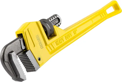 Vista 8 de DOWELL Llave de tubo de 10 pies - Llave de acero fundido confiable y duradera para un mantenimiento duradero de la tubería
