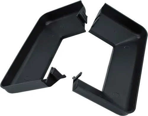 Vista 6 de Paquete de 4 fundas de columna de vinilo de 4 pulgadas para porche, cubierta, base de poste de PVC para postes de madera de vinilo para postes