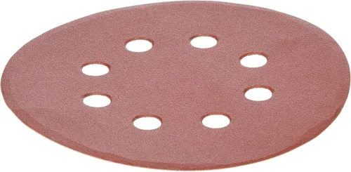 Vista 2 de DEWALT DW4306 - Papel de lija de órbita aleatoria de 5 pulgadas, 8 agujeros, grano 220, gancho y bucle (paquete de 5)