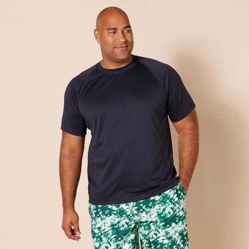Vista 5 de Tienda Essentials Camiseta de natación de manga corta y secado rápido UPF 50 para hombre