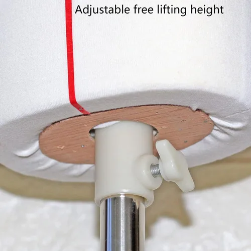 Vista 5 de Black Female Dress Form Mannequin Torso with Wooden Base Stand - Ideal for Sewing, Dressmaking, Tailoring, and Crafting - 1/3 Scale Adjustable Body