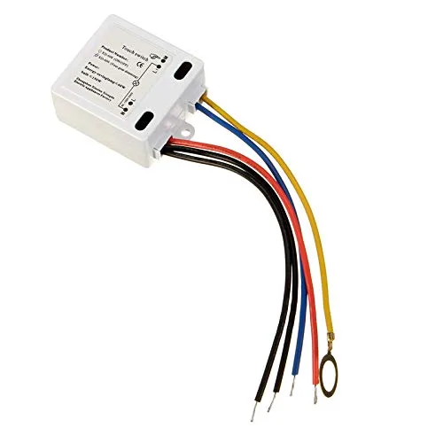 Vista 2 de Interruptor LED Dimmer Sensor Interruptor TY-8002 Inicio Interruptor de Luz Táctil Apagado Control Táctil Des Panel Lámpara Sensor Dimmer