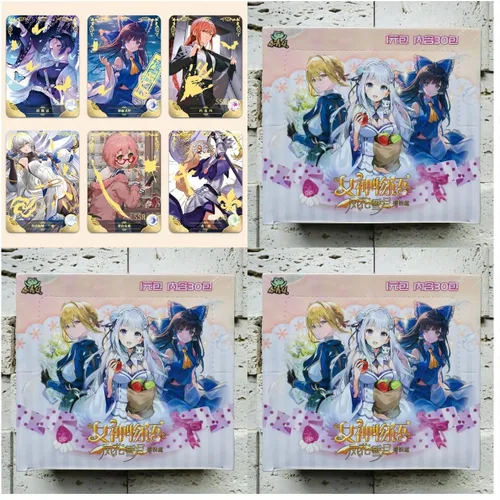Vista 9 de Goddess Story - Juego de cartas de colección TCG, juego de historia de diosa, cuatro cajas de 720 tarjetas (NS-2M10-11-12-13)