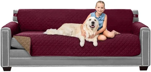 Vista 166 de Sofa Shield - Funda para sillón reclinable con correa patentada, protector de cojín, funda reversible diseñada en EE. UU. resistente a manchas