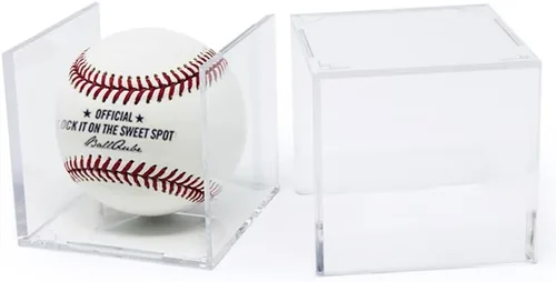 Vista 5 de The Original Ballqube - Caja Expositora de bolas de béisbol (protección UV), S
