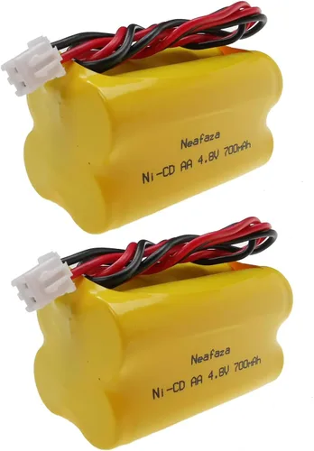 BL93NC487 - Batería Ni-Cd de 4.8 V 700 mAh compatible con Emergi-Lite MAG93NC487, luz de salida Co BAA-48R BAA48R, Interstate NIC0186, Dantona