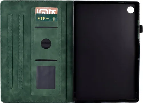 Vista 6 de Funda para Samsung Galaxy Tab A8 de 10.5 pulgadas modelo 2022 (SM-X200/X205/X207), función de encendido y apagado automático, cubierta plegable