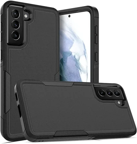 Vista 68 de Funda WOGROO para Samsung Galaxy Z Fold 4 - Funda protectora para teléfono a prueba de golpes, duradera, negra