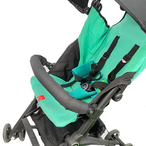 Vista 2 de AICTIMO Accesorios para cochecito, barras de parachoques compatibles con gb Pockit Air, Pockit+ carriolas todo terreno, reposabrazos ajustable