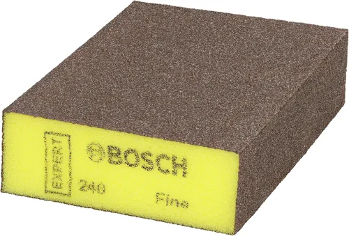 Vista 6 de Bosch Professional 1x Expert S470 Combi Bloques (2.717 x 3.819 x 1.024 in, grado fino, accesorios de lijado a mano)