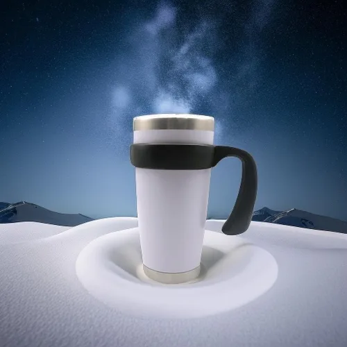 Vista 5 de Mango de vaso de 20 onzas, antideslizante para taza de viaje con agarre para vasos aislados al vacío, adecuado para trail, Sic, Yeti Rambler, Ozark