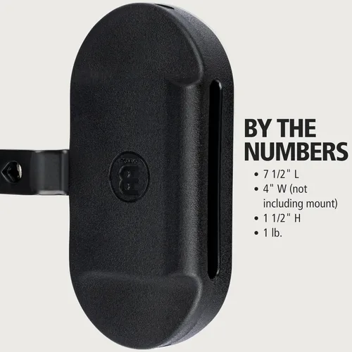 Vista 5 de Meinl Percussion Bloque con montaje ajustable, paso bajo - NO HECHO EN CHINA - Para equipos Perc, juego de batería o banda de marcha, dos años