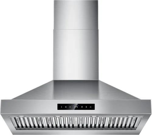 Vista 16 de Campana Extractora Bajo Gabinete de 30 Pulgadas 1200CFM, Campana de Cocina de 4 Velocidades con Control Táctil y Detección de Gestos, Campanas