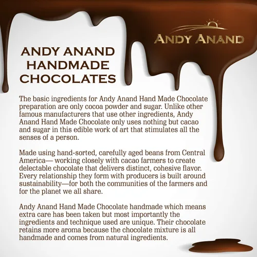 Vista 7 de Andy Anand - Almendras cubiertas de chocolate negro gourmet de 1 libra, perfectas para cumpleaños, San Valentín, Navidad, Día de la Madre y regalos
