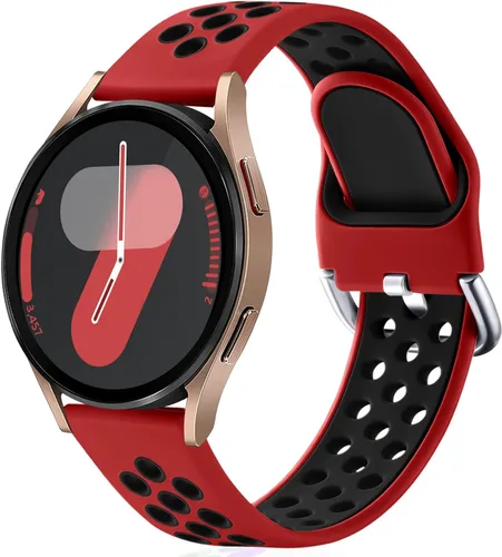 Vista 15 de Lerobo Bandas Compatibles con Samsung Galaxy Watch 7 6 5 4 Banda/5 Pro/Active 2 Bandas de Reloj 40mm 44mm, Banda de Reloj 4 6Classic 46mm 42mm