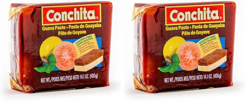 Vista 7 de Conchita Pasta de guayaba, 14.1 onzas, auténtico sabor caribeño, versátil pasta de guayaba para aperitivos y golosinas (paquete de 1)