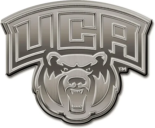 Vista 69 de Rico Industries Emblema de automóvil de níquel antiguo estándar de la NCAA para coche/camión/SUV