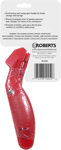 Vista 8 de Roberts Cuchillo profesional para alfombras (incluye 3 cuchillas)