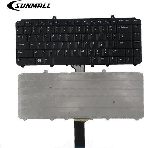 Vista 3 de Teclado de repuesto compatible con laptop Dell Inspiron 1545 1525 1420, color negro de EE. UU