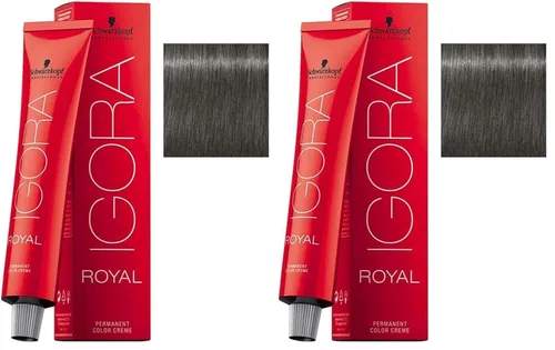 Vista 2 de Schwarzkopf Igora Royal - Coloración permanente para el cabello, 2 oz/2.0 fl oz (6-12)