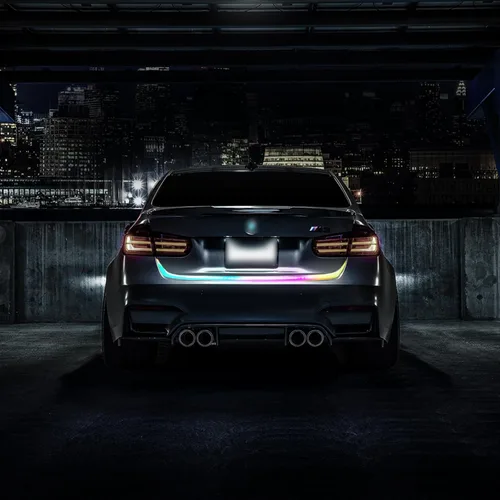 Vista 8 de x xotic tech Tira de luces LED flexibles multicolor de flujo secuencial, luces direccionales de circulación diurna, cola de freno, reversa, luz