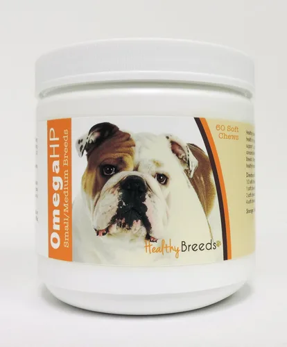 Vista 98 de Healthy Breeds Siberian Husky Omega HP - Masticables suaves para piel y pelaje, 90