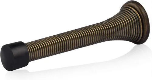 Vista 14 de HOMOTEK - Paquete de 30 tapones de puerta con parachoques de goma de 3-1/8 pulgadas, resorte flexible, resistente para puerta, parachoques de puerta