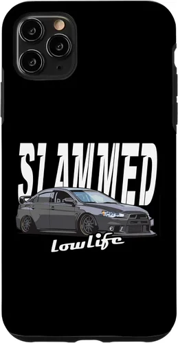 Vista 13 de iPhone 16 Slammed Custom Car, Lowlife, Lowered Car, JDM Classic Car Case