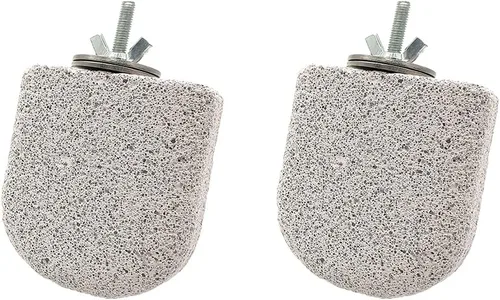 Shelltech Repisa de piedra pómez de lava para pájaros, chinchillas, repisa de escalada, repisa de diente, pico de molienda, soporte de perca para