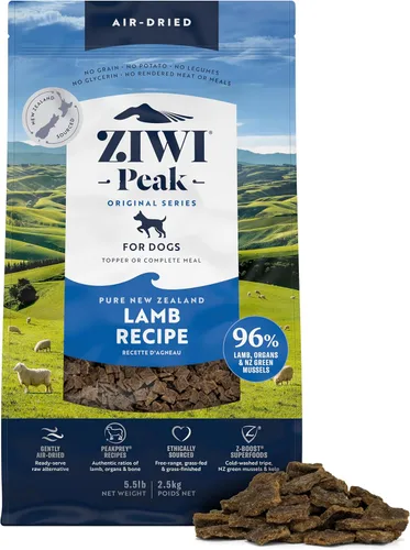 Vista 25 de ZIWI Peak - Alimento para perros secado al aire, carne de res, totalmente natural, alta proteína, sin granos, ingredientes limitados