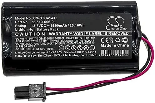 Vista 3 de Batería de repuesto para Soundcast MLD414 Outcast Melody 2-540-006-01 (6800mAh/3.7V)