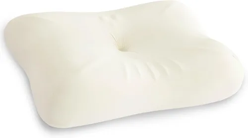 Almohada cervical para aliviar el dolor de cuello – Almohada de espuma viscoelástica de contorno para dormir de lado y de espalda, doble altura 4.7